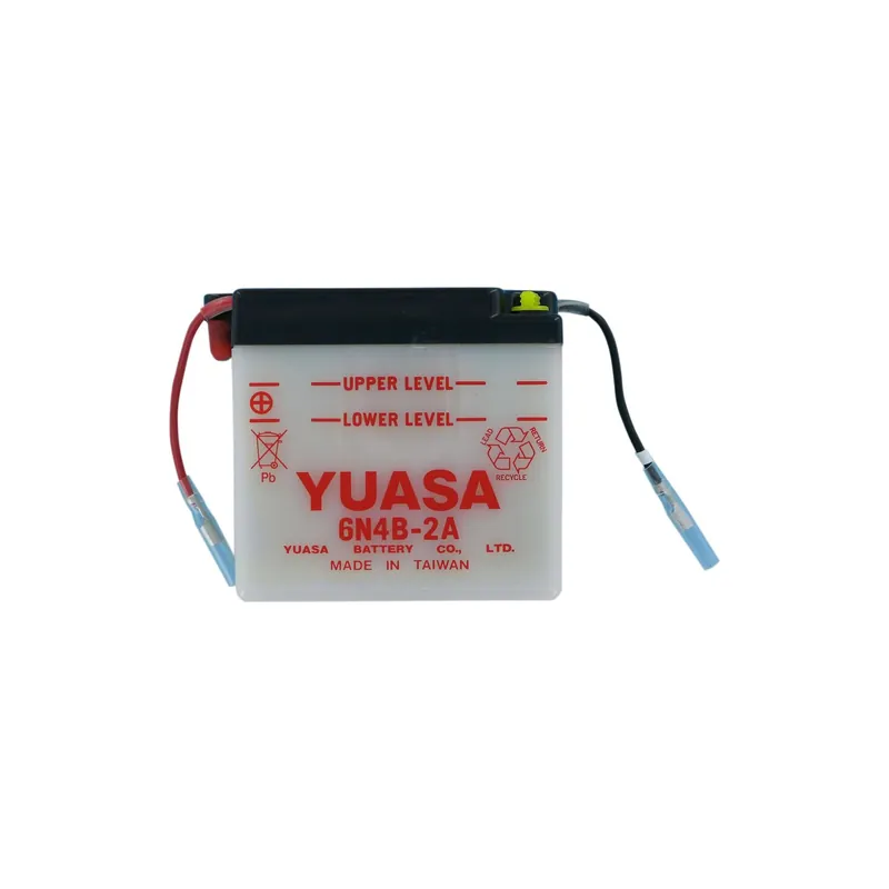 Beliebt Yuasa Motorradbatterie Yumicron 6V 6N4B-2A 4AH Blei-Säure trocken