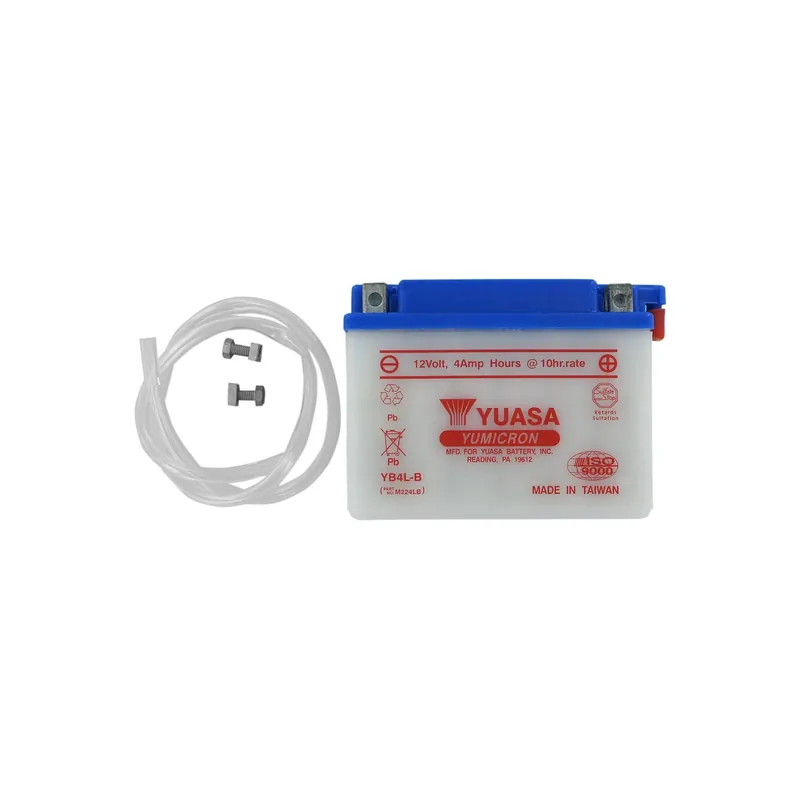 Heißes Angebot Yuasa Motorradbatterie Yumicron 12V YB4L-B 4AH 45A Blei-Säure trocken