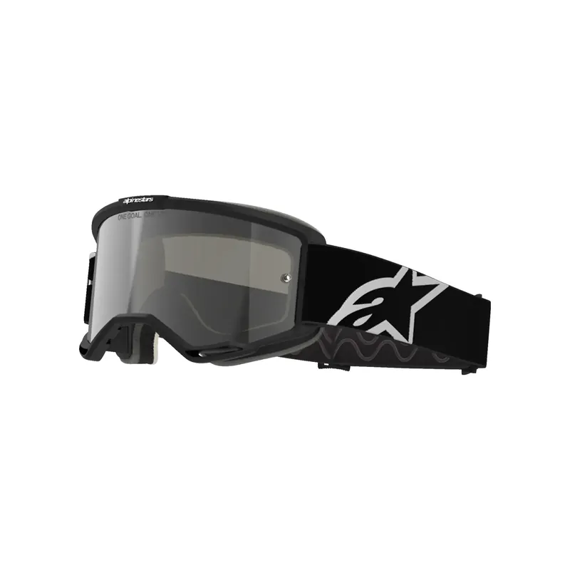 Alpinestars MX Brille Vision 5 Corp2 Schwarz verspiegelt Motocross Enduro Cross Sale