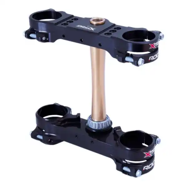 Top-Seller Xtrig ROCS tech Gabelbrücke Triumph TF250/450 24-26 / offset 22mm - schwarz
