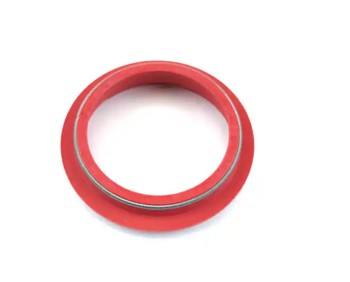 ..ersetzt...WP original 43mm Gabel Schmutzabstreifer 43X53,4X5,8 ROT Neue Ware