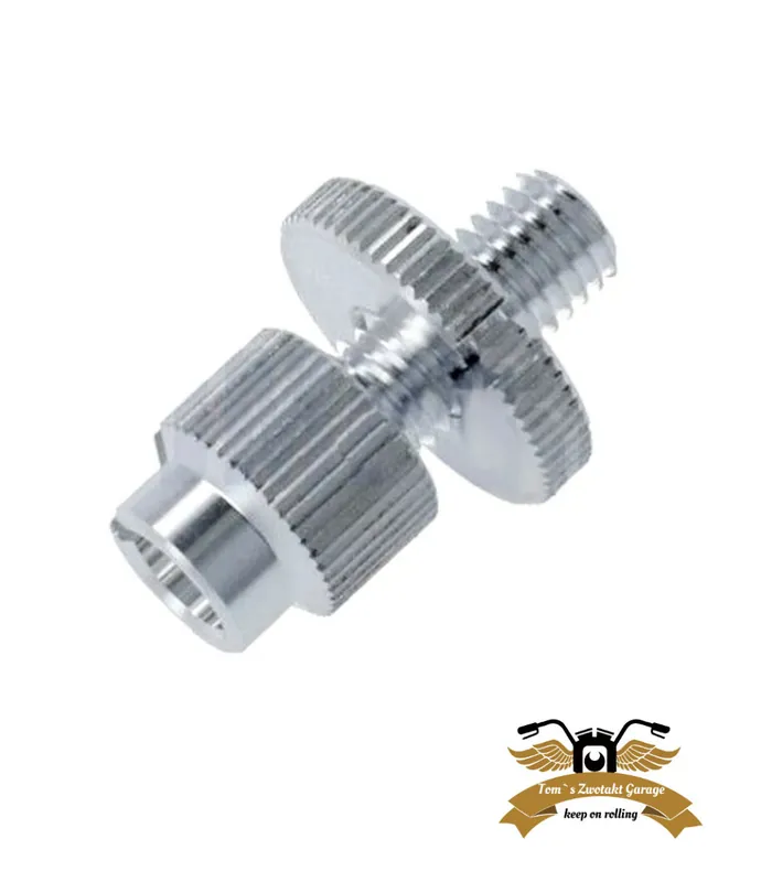 Sichere Zahlung Einstellschraube geschlitzt M7 x 27mm Rändelschraube Bowdenzug M7 x 27mm