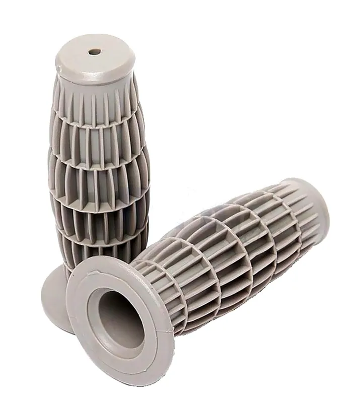 Lenkergriffe Retro grau Griffe 115 mm Ciao Bravo Moped Mofa Preisreduziert