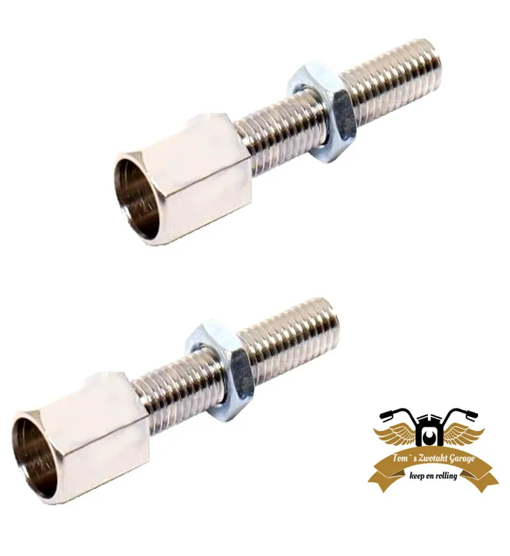 Neuheit Einstellschraube Bowdenzug M5x20/32mm Rändelschraube Bowdenzug -OEM-