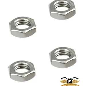 4 x M8 Mofa Moped Flachmutter sechskant Mutter flach Edelstahl DIN 439 V2A Sonderangebot