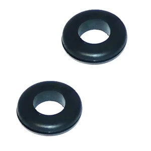 2 x Mofa Moped Gummi Tülle Durchgangstülle Kabeldurchführung Kabeltülle 12,5 x 20,0 mm Markenware