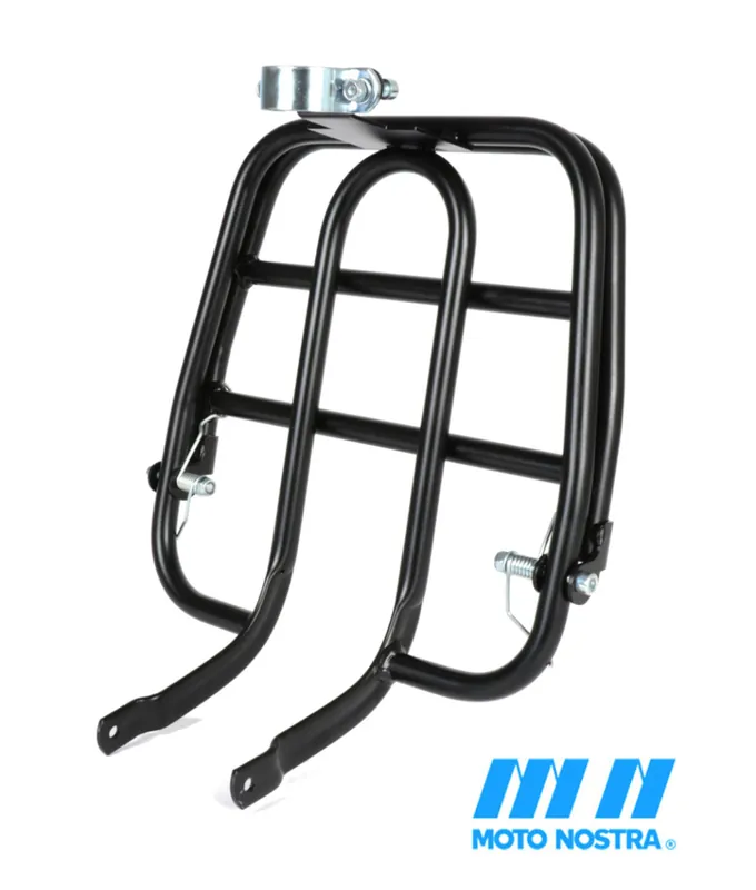 Super-Preis Ciao stabiler Gepäckträger vorne schwarz klappbar Made in Italy Moto Nostra