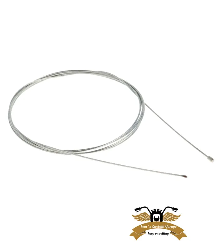Gaszug universal Gasseil Gaskabel 2500mm Ø 1,2mm Nippel 3x3mm Sichere Zahlung