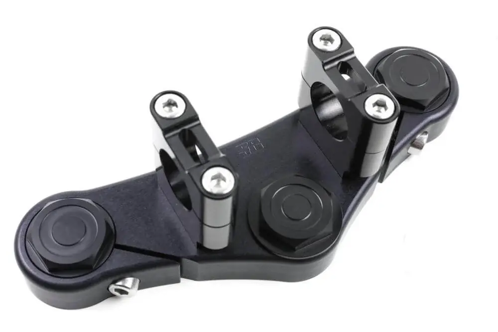 Versand Am Gleichen Tag BMW R65 R80 R100 Monolever Gabelbrücke 38,5mm für Rohrlenker mit TÜV